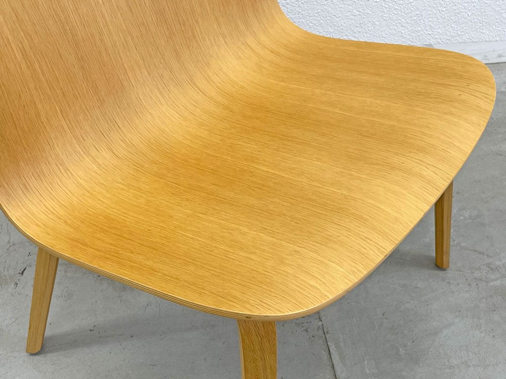 ムート Muuto ビス VISU ラウンジチェア 北欧 デンマーク オーク材 B 定価97,900円 〓