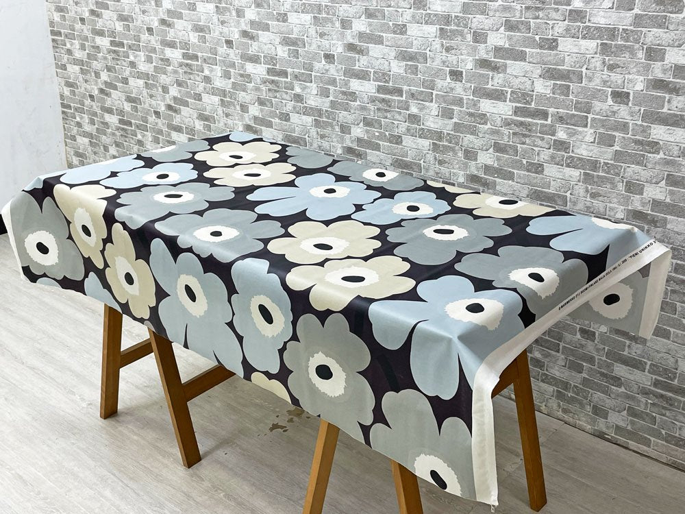 マリメッコ marimekko ピエニウニッコ2 PIENIUNIKKO2 ファブリック 146×118cm 撥水加工 パープル グレー 廃番カラー マイヤ・イソラ フィンランド ●