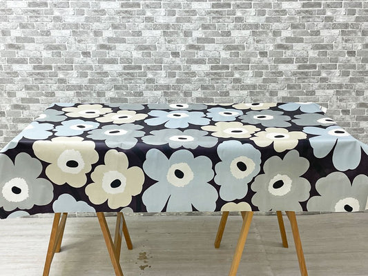 マリメッコ marimekko ピエニウニッコ2 PIENIUNIKKO2 ファブリック 146×118cm 撥水加工 パープル グレー 廃番カラー マイヤ・イソラ フィンランド ●