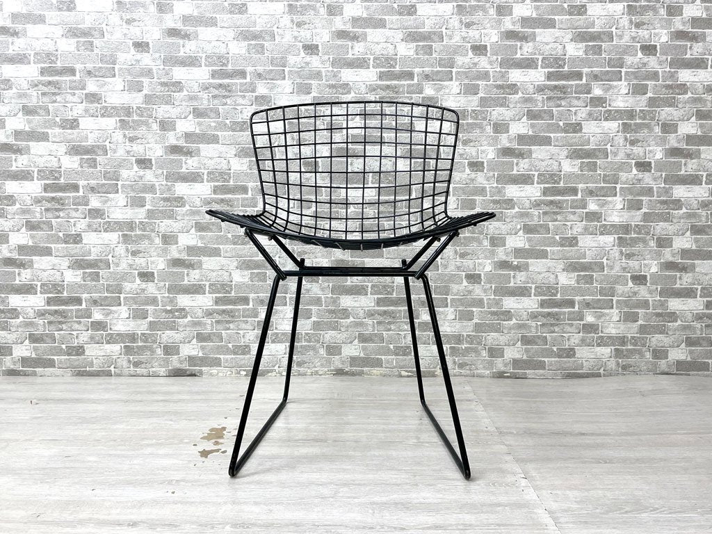 ノル Knoll ビンテージ 420 サイドチェア ワイヤーチェア ダイニングチェア ハリー・ベルトイア 名作 ミッドセンチュリー ●