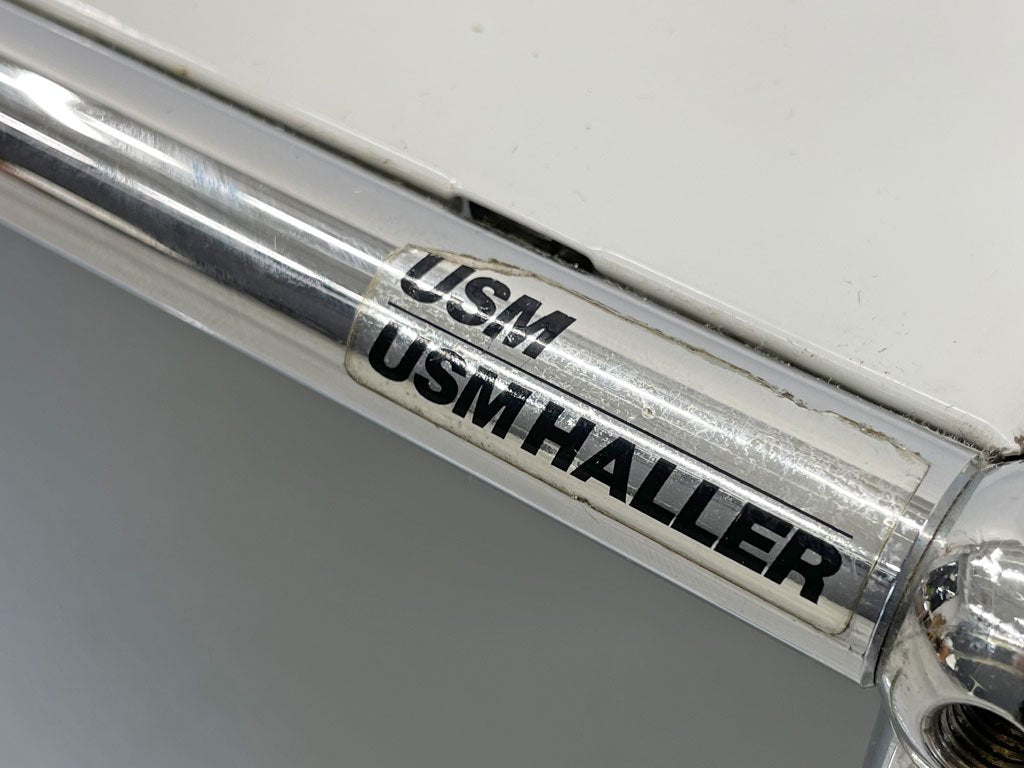 ユーエスエムハラー USMハラー USM Haller モジュラーファニチャー キャビネット オープンシェルフ 2列2段 奥行52ｃｍ ライトグレー 〓