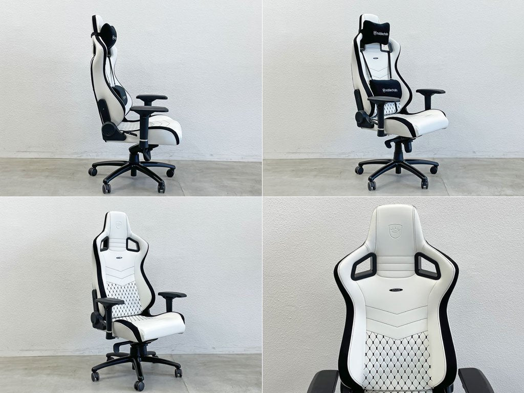 ノーブルチェア noblechairs エピック EPIC ゲーミングチェア ガス圧昇降 リクライニング 可動式 ヘッドレスト＆ランバーサポート 約7.0万円 〓