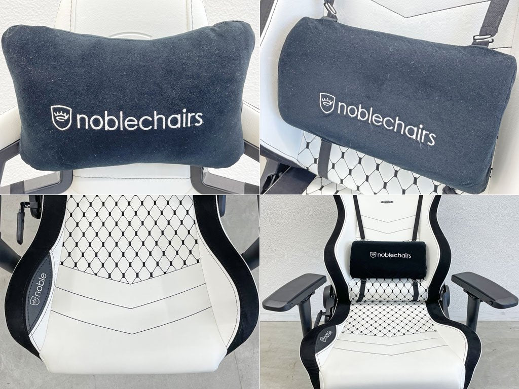 ノーブルチェア noblechairs エピック EPIC ゲーミングチェア ガス圧昇降 リクライニング 可動式 ヘッドレスト＆ランバーサポート 約7.0万円 〓