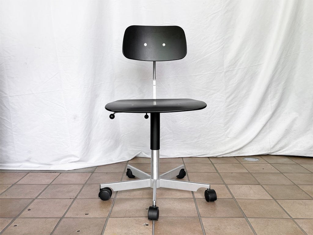 エンゲルブレヒト Engelbrechts ケヴィチェア KEVI CHAIR 2533 ブラック デスクチェア 5本脚 ヨルゲン・ラスムセン デンマーク 北欧家具 ◇