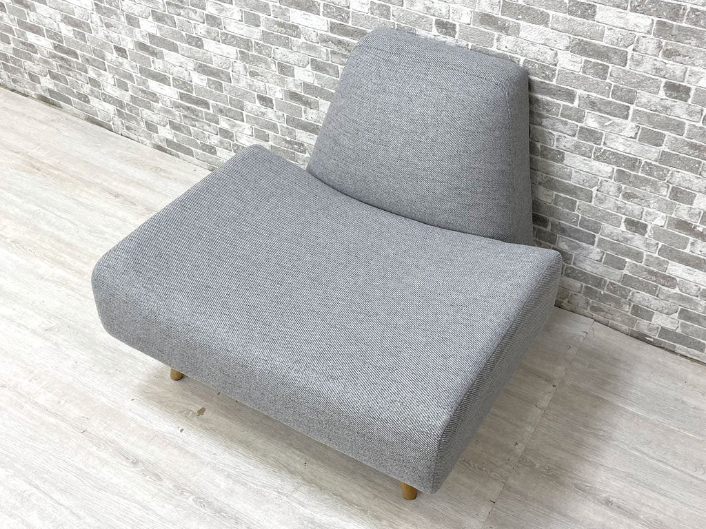 イデー IDEE アーオ ソファ AO SOFA 1人掛け 1シーター グレー 岡嶌要 定価￥49,000- ●