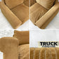 トラックファニチャー TRUCK FURNITURE FKソファ SOFA Jr. 2シーター コーデュロイ ウォールナット無垢材 フェザークッション 張地F-21 グリーン ●