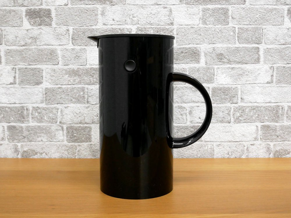 ステルトン Stelton バキュームジャグ Vacuum Jug EM77 500ml ブラック 935 エリック・マグヌッセン デンマーク 箱付き 美品 ●