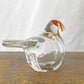 イッタラ iittala Birds by Toikka シエッポ Sieppo クリア × セビリアオレンジ SCOPE別注 2015年 74/1000 オイバ・トイッカ 箱付 ◇