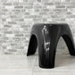 ハビタ habitat エレファントスツール Elephant Stool ブラック FRP製 柳宗理 ミッドセンチュリー 名作家具 イギリス ビンテージ 希少 ●