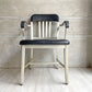 エメコ EMECO ネイビー アームチェア NAVY ARMCHAIR パット付き ビンテージ 軍配給品 サープラス 軍モノ ビンテージ 70s A ♪