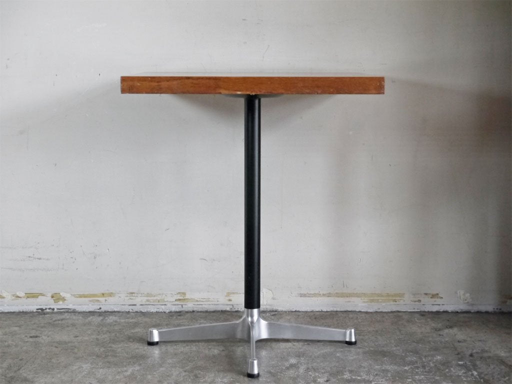 ミッドセンチュリーデザイン midcentury design 無垢集成材 カフェテーブル W60cm P.F.S.取扱 B ■