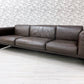 カッシーナ Cassina デュック 3人掛けソファ 405-3P DUC マリオ・ベリーニ Mario Bellini 本革 定価140万円以上 ●