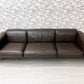 カッシーナ Cassina デュック 3人掛けソファ 405-3P DUC マリオ・ベリーニ Mario Bellini 本革 定価140万円以上 ●