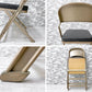 クラリン CLARIN フォールディングチェア FOLDING CHAIR PVCレザー クッション座面 折りたたみ ブラック インダストリアル アメリカ製 US家具 P.F.S.取扱 廃番モデル ●