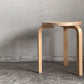 アルテック artek スツール60 Stool60 3本脚 バーチ材 ナチュラル アルヴァ・アアルト 北欧家具 ■