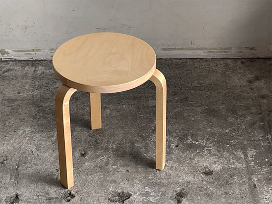 アルテック artek スツール60 Stool60 3本脚 バーチ材 ナチュラル アルヴァ・アアルト 北欧家具 ■