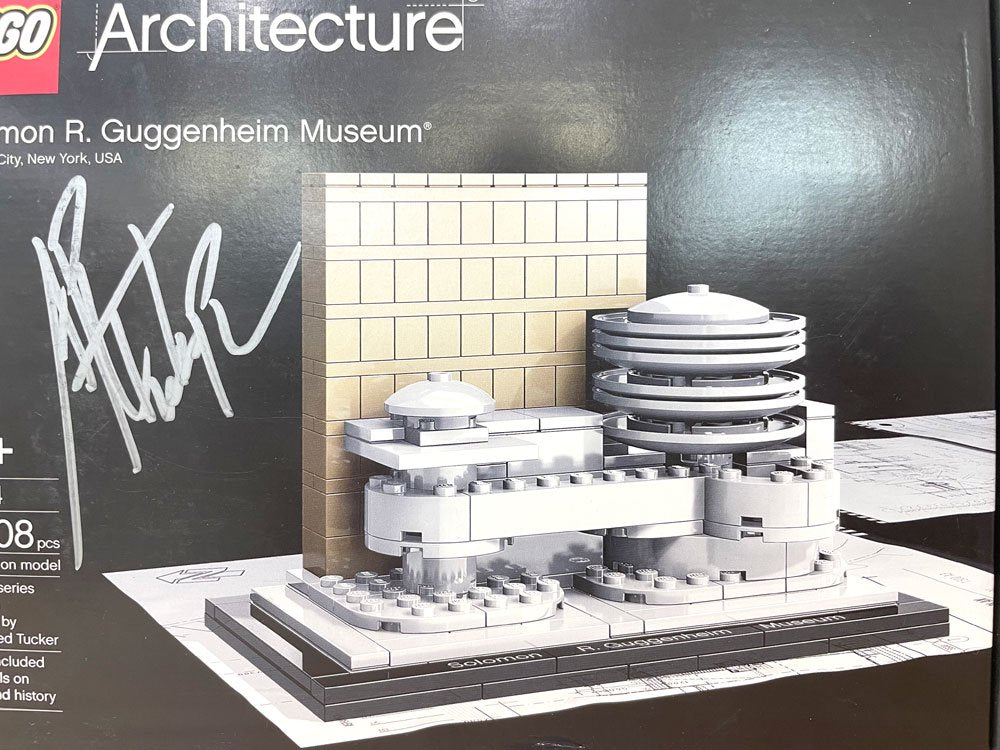 レゴ LEGO アーキテクチャー Architecture グッゲンハイム美術館 Guggenheim 21004 フランク・ロイド・ライト 箱付き 未開封品 サイン入り デンマーク ●