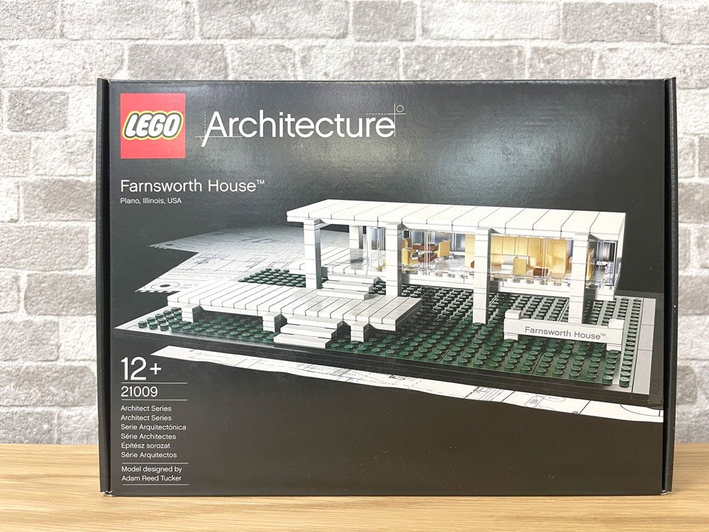 レゴ LEGO アーキテクチャー Architecture ファンズワース邸 Farnsworth House 21009 ミース・ファン・デルローエ 箱付き 未開封品 デンマーク ●