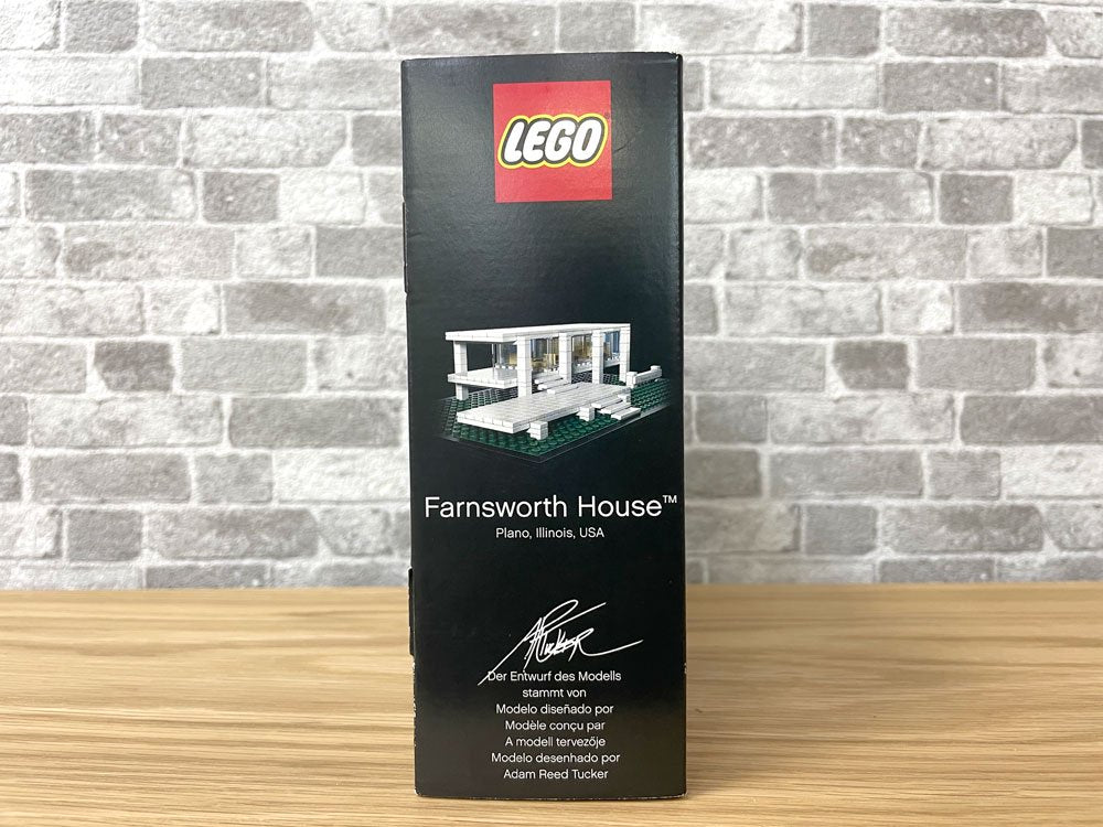 レゴ LEGO アーキテクチャー Architecture ファンズワース邸 Farnsworth House 21009 ミース・ファン・デルローエ 箱付き 未開封品 デンマーク ●