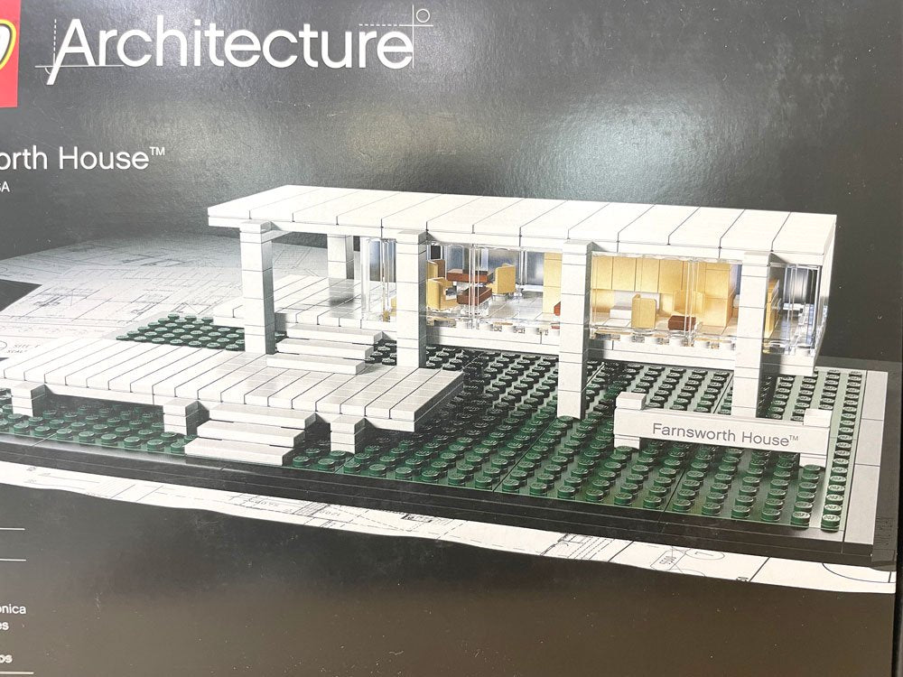 レゴ LEGO アーキテクチャー Architecture ファンズワース邸 Farnsworth House 21009 ミース・ファン・デルローエ 箱付き 未開封品 デンマーク ●