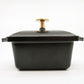 ストウブ STAUB ハーフテリーヌ 鍋 IH対応 16cm 鋳物 ホーロー フランス製 箱付き 参考定価 \ 20,900- ●