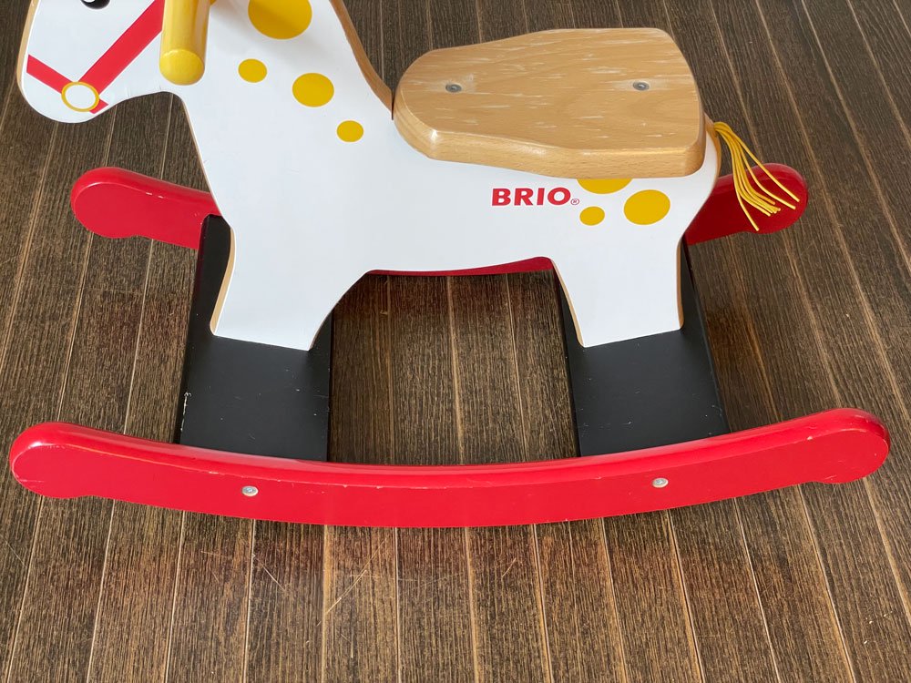 ブリオ BRIO 130周年記念 ロッキングホース 木馬 スウェーデン ◎