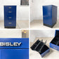ビスレー BISLEY ベーシック BASICシリーズ A3キャビネット BA3/CD 4段 デスクキャビネット ブルー 英国 廃番 ★