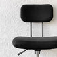 無印良品 MUJI ワーキングチェア デスクチェア 学習椅子 キャスター ブラック シンプル 定価16,900円 ◇