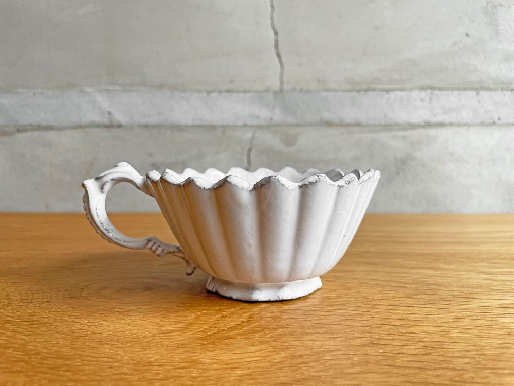 アスティエ・ド・ヴィラット Astier de Villatte マーガレット Marguerite ティーカップ Φ9.5cm 食器 A ♪