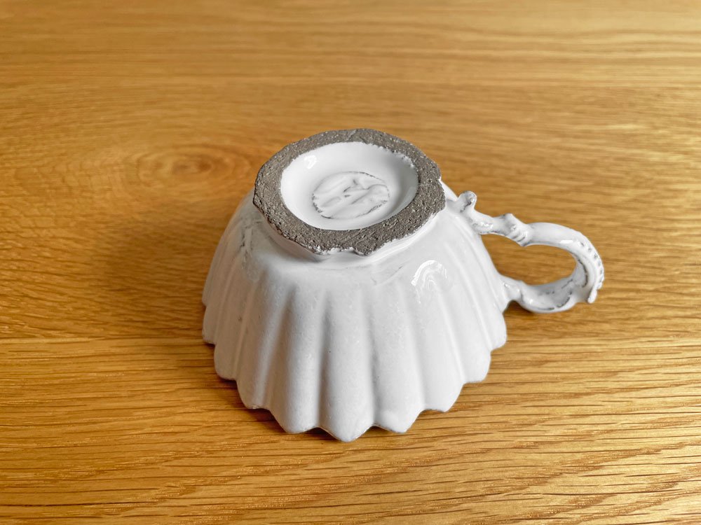 アスティエ・ド・ヴィラット Astier de Villatte マーガレット Marguerite ティーカップ Φ9.5cm 食器 A ♪