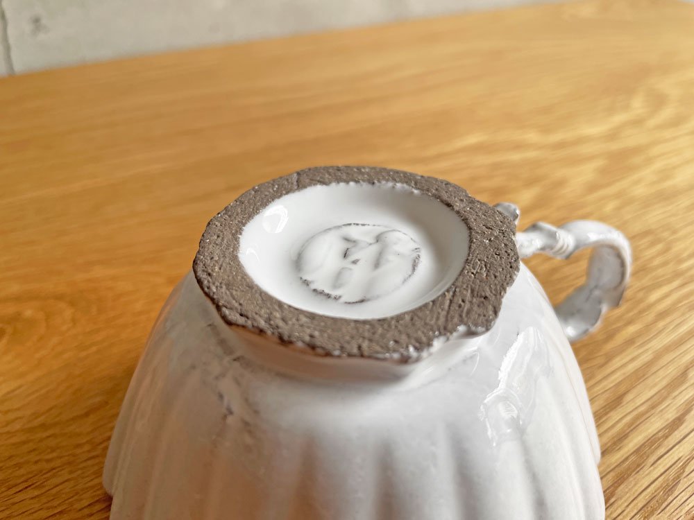 アスティエ・ド・ヴィラット Astier de Villatte マーガレット Marguerite ティーカップ Φ9.5cm 食器 A ♪