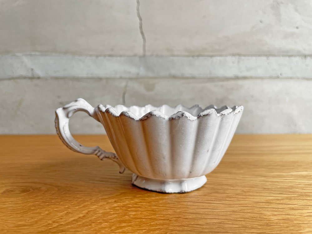 アスティエ・ド・ヴィラット Astier de Villatte マーガレット Marguerite ティーカップ Φ9.5cm 食器 B ♪