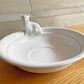 アスティエ・ド・ヴィラット Astier de Villatte CHIEN ET CHAT ボウル W25cm 食器 丸皿 ♪