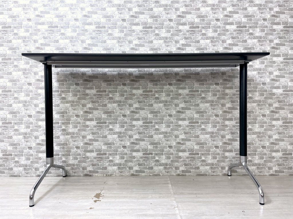 ラナス・ラディウス RANDERS＋RANIUS A/S カウンターテーブル スタンディングデスク ラミネート天板 スチールレッグ ブラック 高さ110cm 北欧 ダニッシュモダン ●