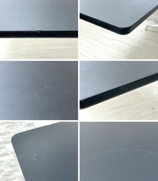 ラナス・ラディウス RANDERS＋RANIUS A/S カウンターテーブル スタンディングデスク ラミネート天板 スチールレッグ ブラック 高さ110cm 北欧 ダニッシュモダン ●