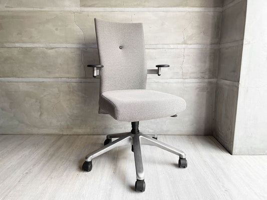 フリッツハンセン Fritz Hansen スピンチェア Spin Chair デスクチェア オフィスチェア グレー系 バークハート・フォクトヘル Burkhard Vogtherr 廃番 ♪