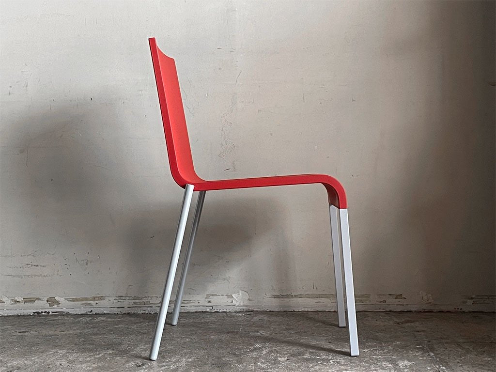 ヴィトラ vitra. ゼロスリー .03 ダイニングチェア シグナルレッド マールテン・ヴァン・セーヴェレン Maarten Van Severen ■