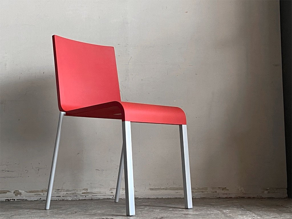 ヴィトラ vitra. ゼロスリー .03 ダイニングチェア シグナルレッド マールテン・ヴァン・セーヴェレン Maarten Van Severen ■