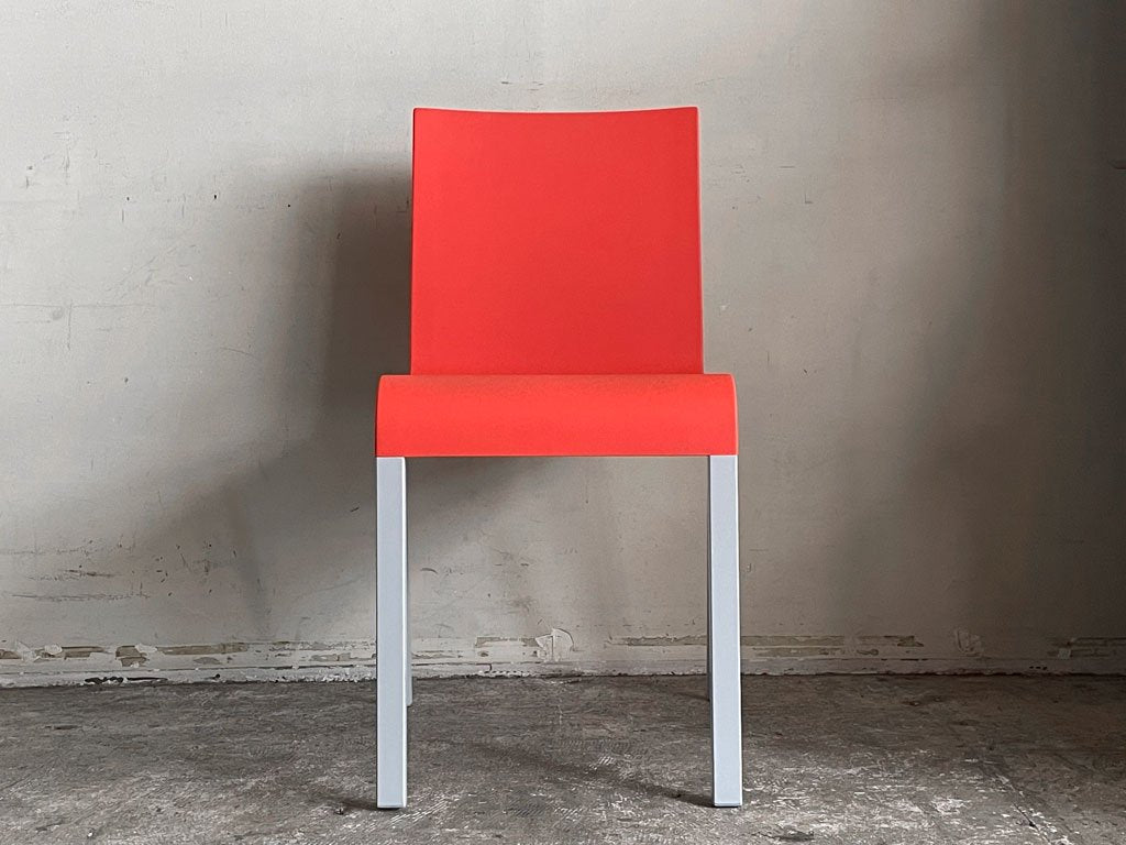 ヴィトラ vitra. ゼロスリー .03 ダイニングチェア ポピーレッド マールテン・ヴァン・セーヴェレン Maarten Van Severen ■