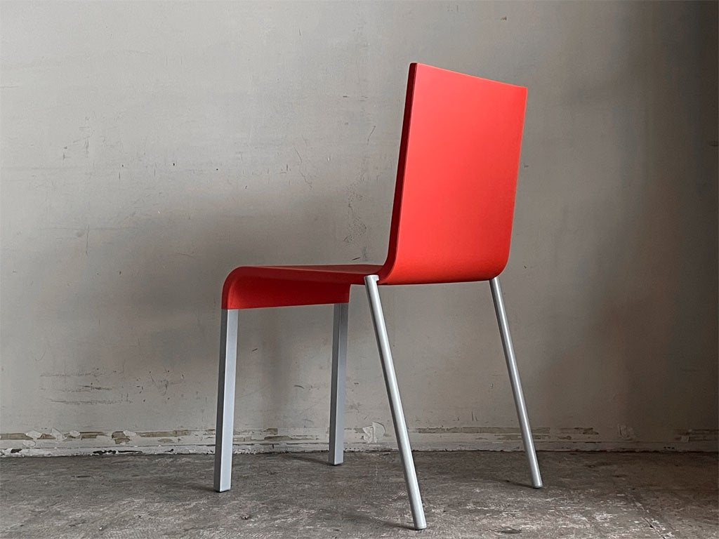 ヴィトラ vitra. ゼロスリー .03 ダイニングチェア ポピーレッド マールテン・ヴァン・セーヴェレン Maarten Van Severen ■