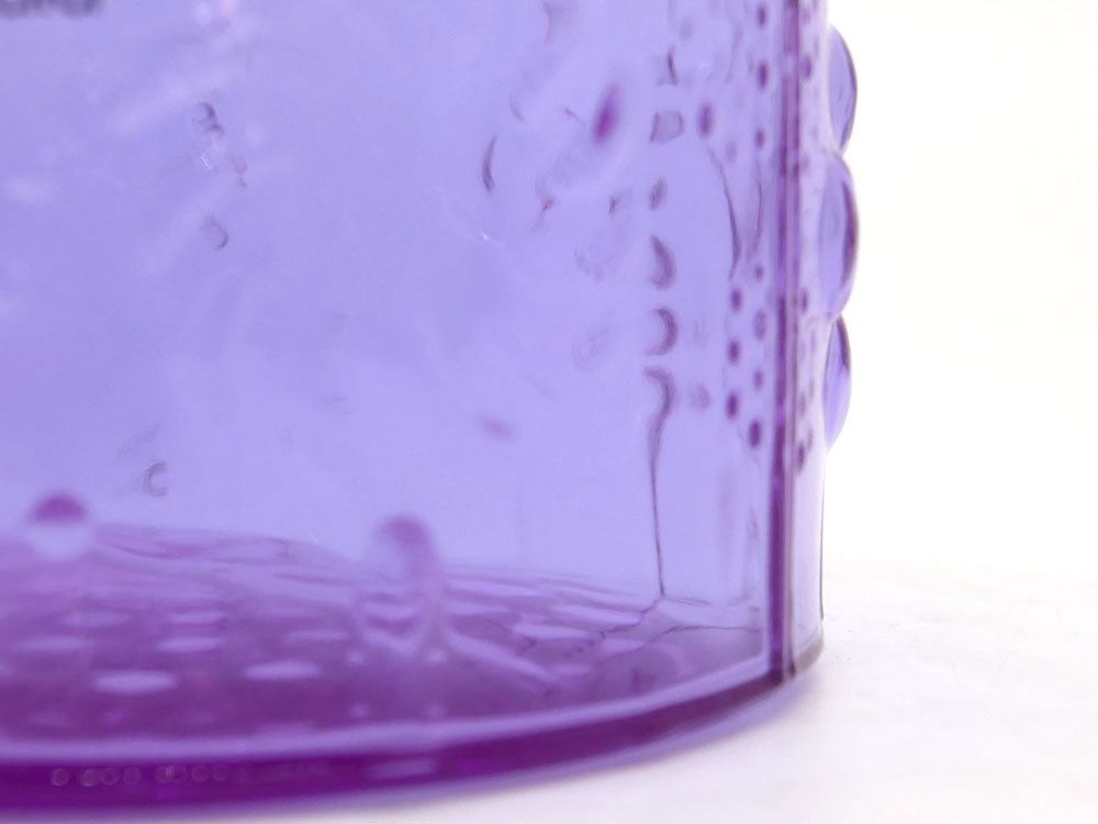イッタラ iittala フローラ Flora ボウル Φ8cm アメジスト オイバ・トイッカ Oiva Toikka スコープ Scope別注 廃番 希少 北欧食器 フィンランド C ●