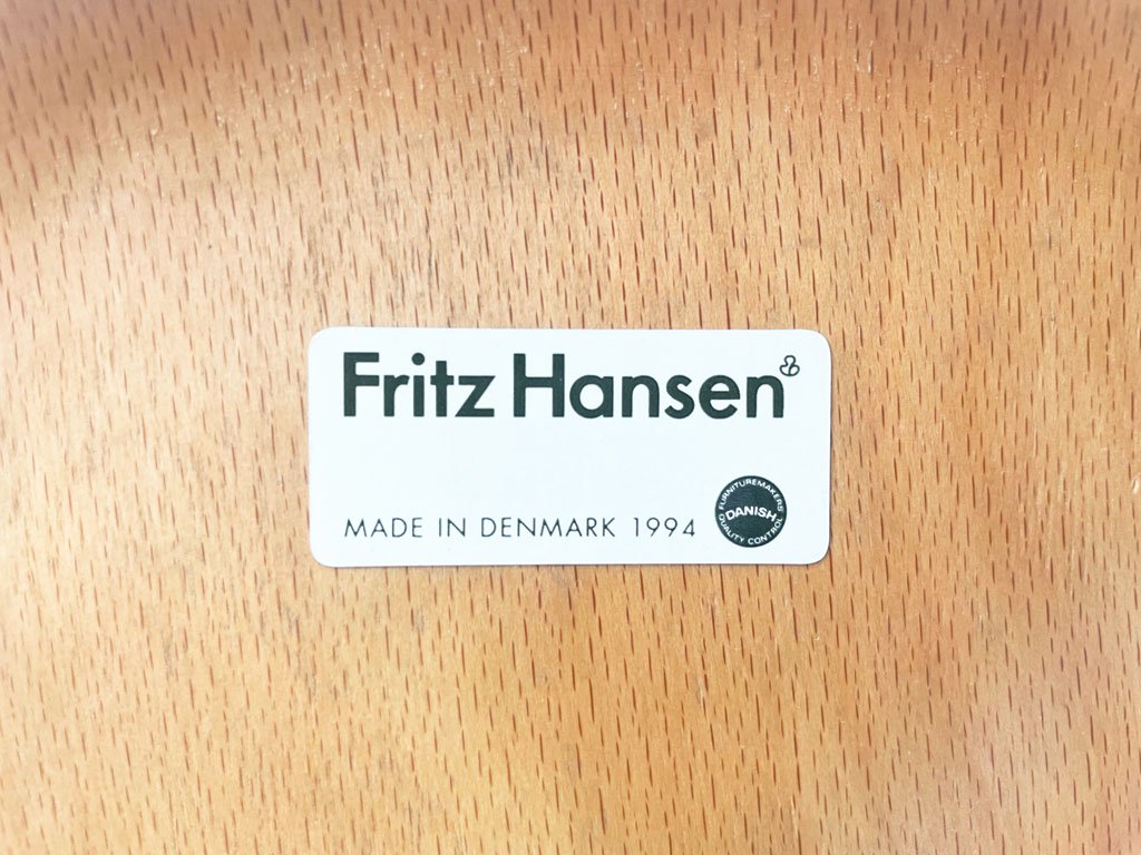 フリッツハンセン Fritz Hansen 3170 ドットスツール ビーチ材 4本脚 アルネ・ヤコブセン Arne Jacobsen デンマーク 北欧家具 ★