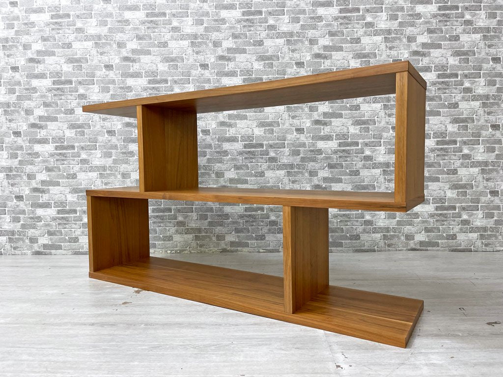 ザコンランショップ THE CONRAN SHOP バランスコンソールウォールナット BALANCE CONSOLE WALNUT オープンシェルフ 定価：154,000円 ●