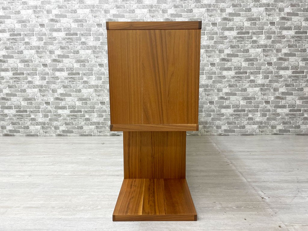 ザコンランショップ THE CONRAN SHOP バランスコンソールウォールナット BALANCE CONSOLE WALNUT オープンシェルフ 定価：154,000円 ●