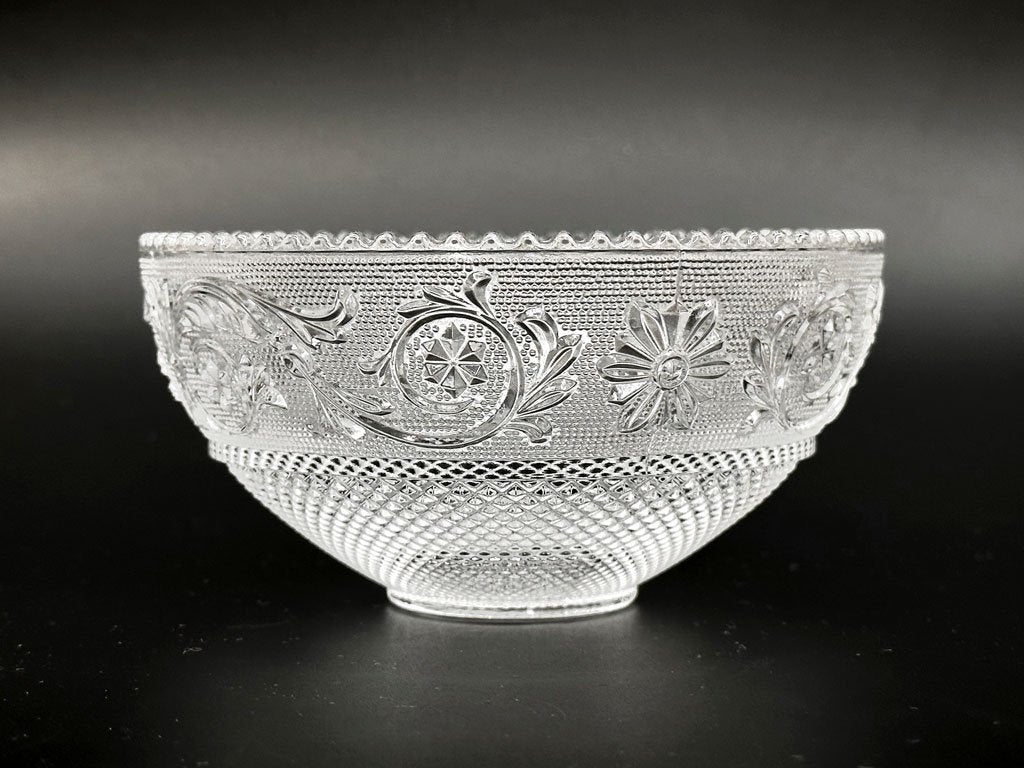 バカラ Baccarat アラベスク ボウル 12cm フランス クリスタル ガラス 2個セット 箱付き ●