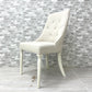 あずまや 東谷 クラッシーチェア Classy Chair ダイニングチェア ラバーウッド ファブリック ベージュ クラシカルデザイン CL-471BE 定価￥41,800- B ●