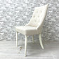 あずまや 東谷 クラッシーチェア Classy Chair ダイニングチェア ラバーウッド ファブリック ベージュ クラシカルデザイン CL-471BE 定価￥41,800- A ●