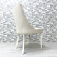 あずまや 東谷 クラッシーチェア Classy Chair ダイニングチェア ラバーウッド ファブリック ベージュ クラシカルデザイン CL-471BE 定価￥41,800- A ●