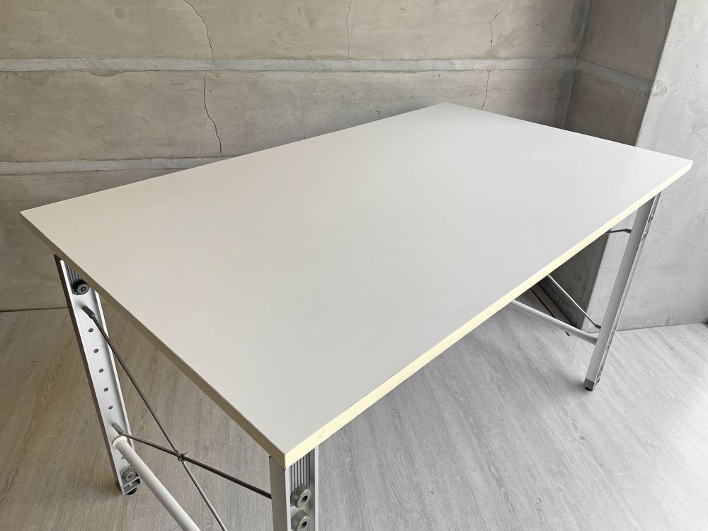 m-Do! i DESK COLOR Type オーダーメイド システムデスク ワークテーブル 作業台 W120cm メラミン化粧板 アルミフレーム 定価約7万円 ♪