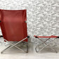 ニーチェア エックス Ny chair X フォールディングチェア オットマン付 折畳 チェア 新居猛 MoMA 定価総額￥82,500- ●